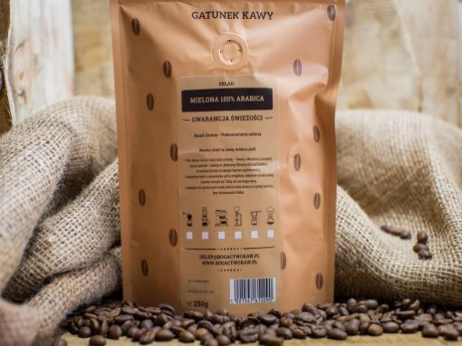 Obrazek Brazylia Santos | Arabica | Kawa mielona