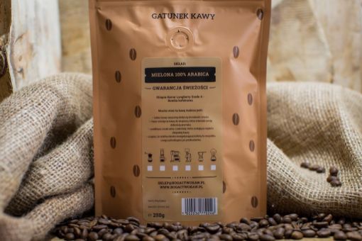Obrazek Etiopia Harrar Longberry Grade 4  | Arabica | Kawa mielona
